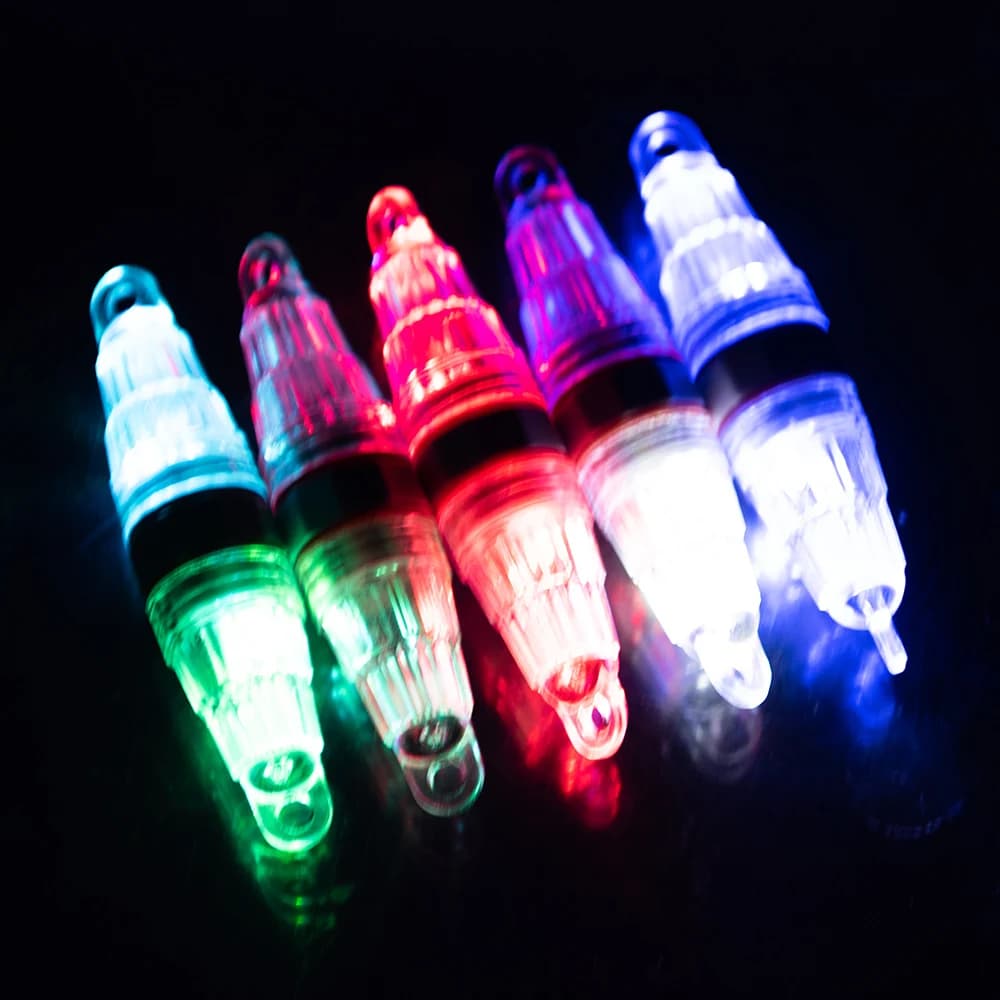 Lampe LED pêche étanche sans pile - Dispositif d'attraction lumineuse pour poissons