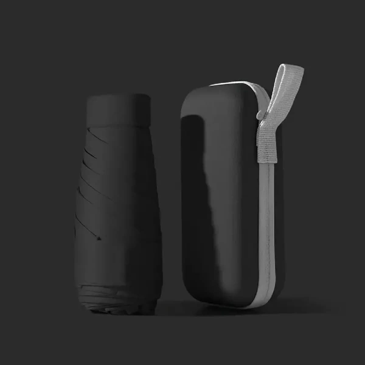 Parapluie Mini Ultra-léger 6 Plis Résistant UV - Compact Voyage Pêche Randonnée Portable