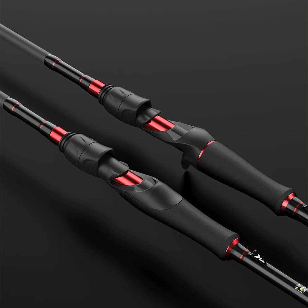 Canne KastKing Brutus multi-section Carbon Spinning Casting Fishing Rod 1.29-2.28m Baitcasting Rod For Steelhead