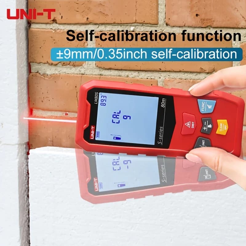 Télémètre laser UNI-T LM série 40-120m portable pour pêcheurs et techniciens extérieurs