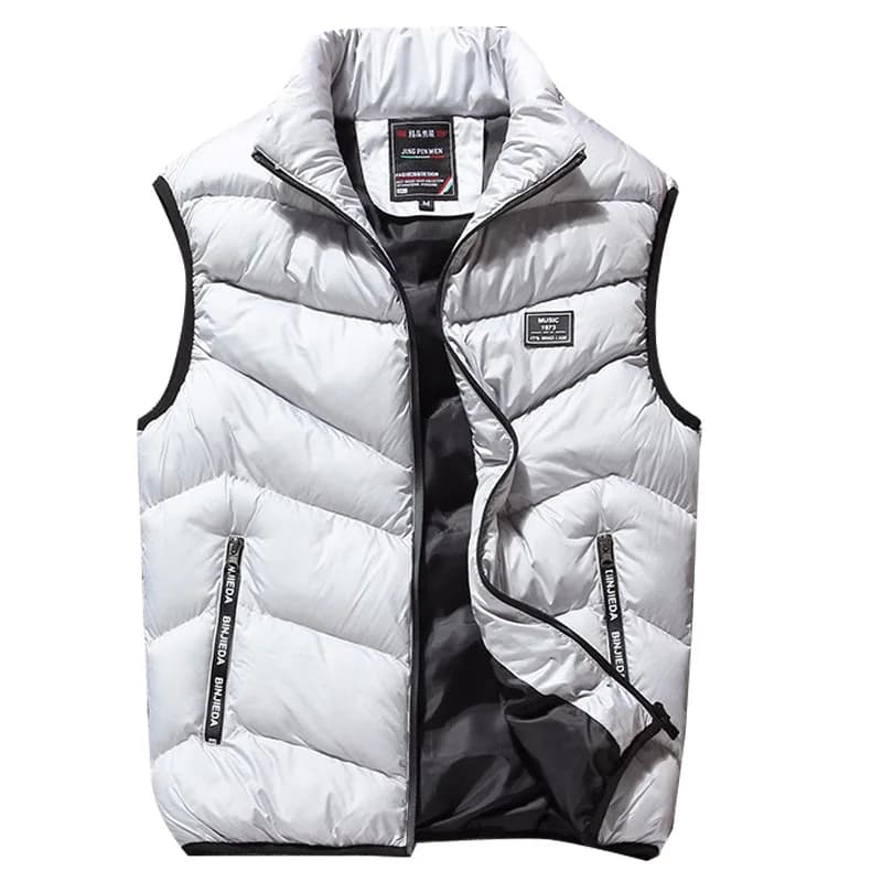 Veste hiver sans manches homme grande taille 8XL 7XL en coton épais pour pêche casual