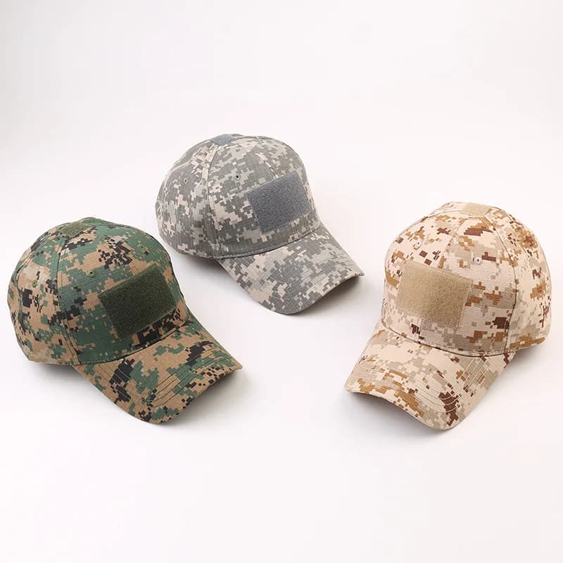 Casquette camouflage pêche chasse sport avec visière canard courbée pour hommes femmes