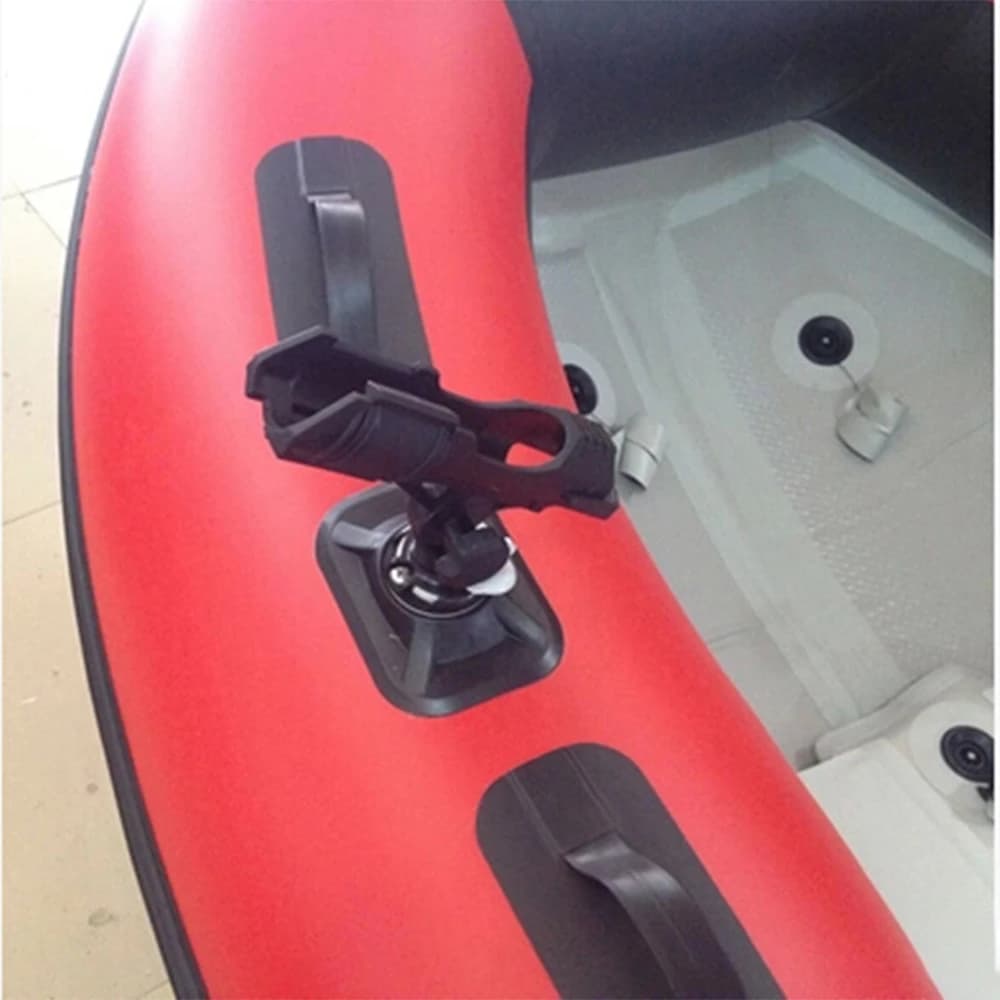 Support de canne à pêche réglable pour kayak et SUP - Fixation angulaire pour bateau gonflable et raft