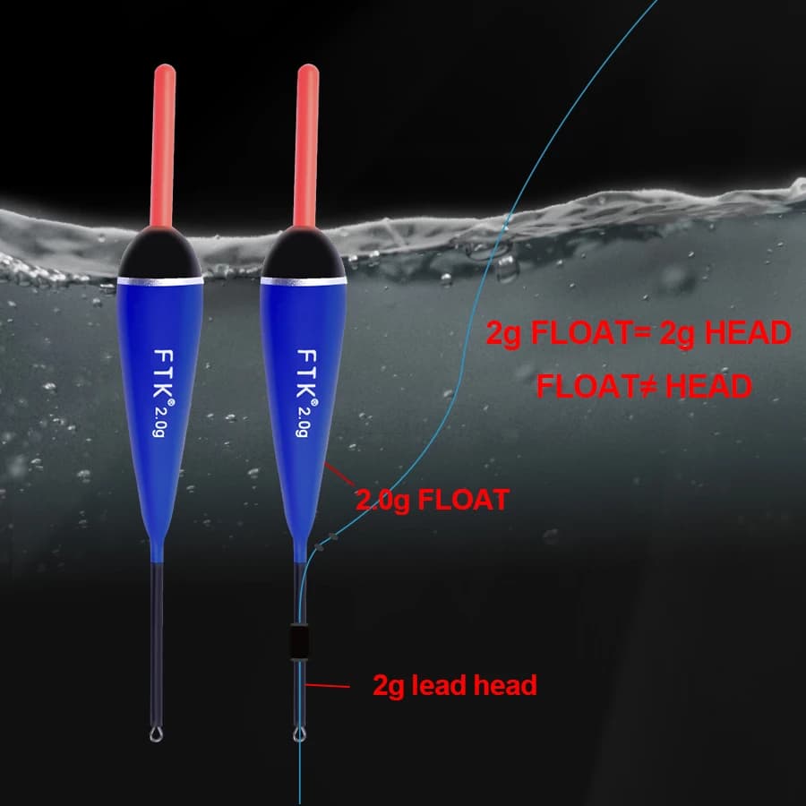 Flotteur Barguzinsky en sapin pour la pêche à la carpe, 5 flotteurs verticaux 13-14.5cm 2-5g, accessoires pêche