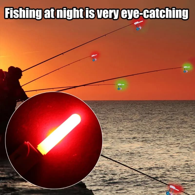 Détecteur double cloche étanche CR425 LED - indicateur lumineux pêche nuit rock fishing