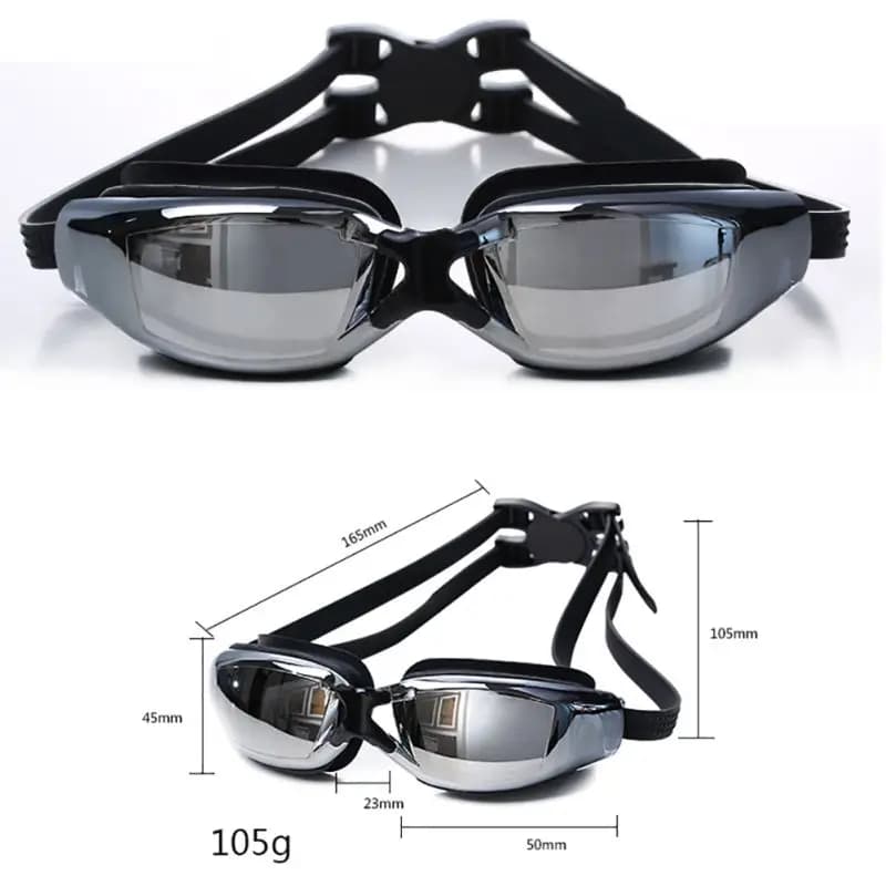 Lunettes de plongée adulte ajustables étanches avec protection UV et traitement anti-buée durable