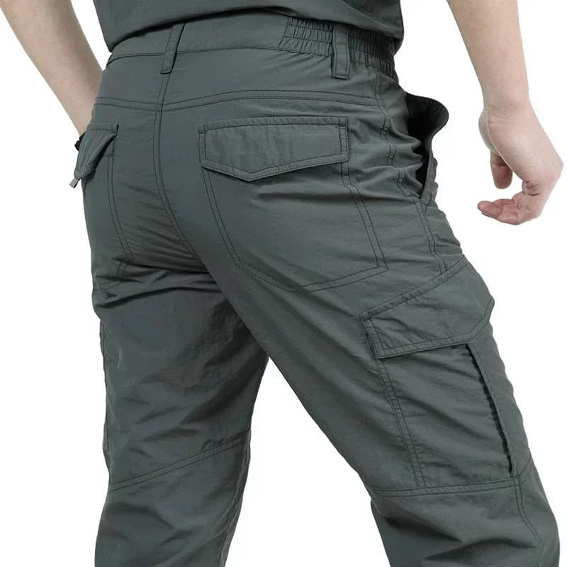Pantalon cargo tactique imperméable homme 2024 - Été militaire - Respirant pêche chasse séchage rapide