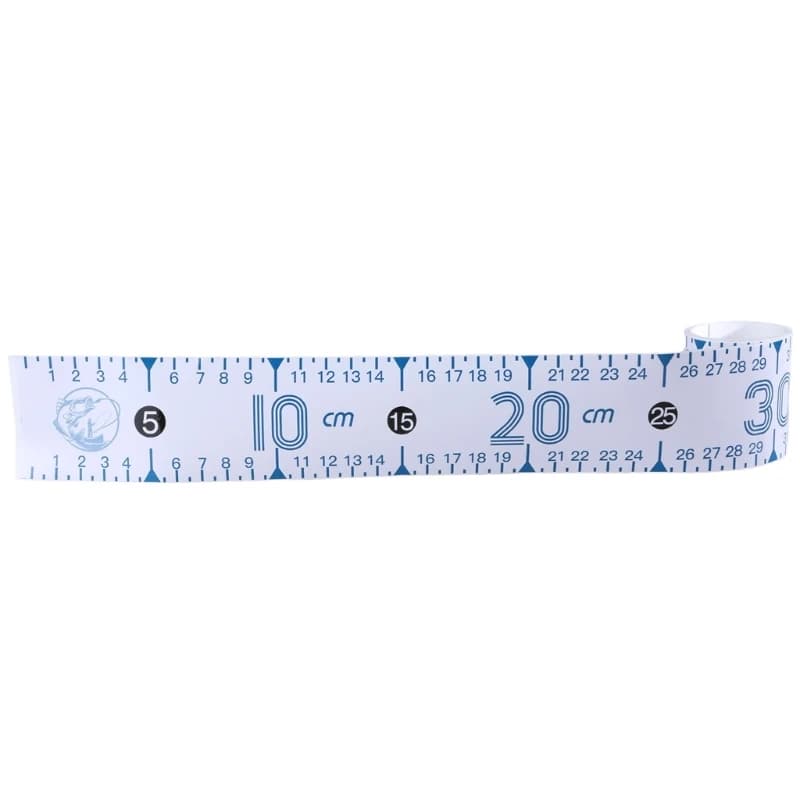 Règle à poissons adhésive 130cm - Ruban mesure autocollant pour bateau kayak pêche