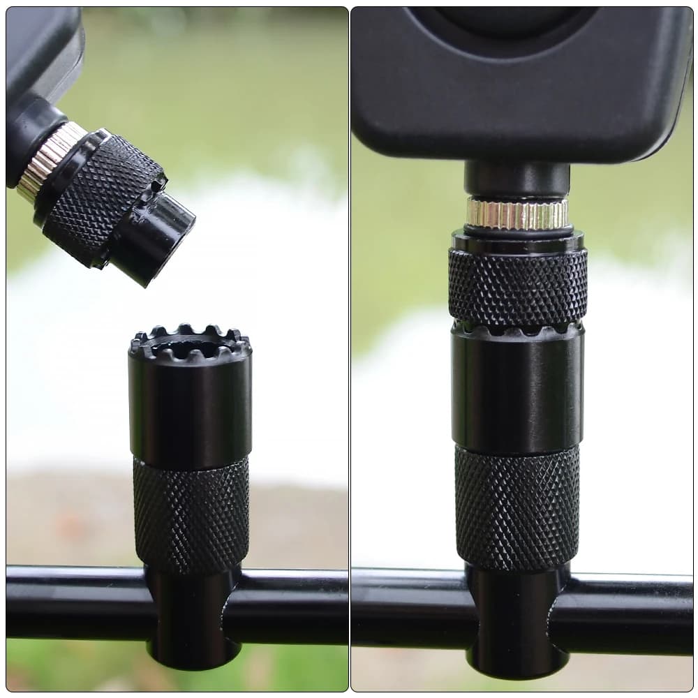 Connecteur universel rapide changement aluminium pour rod pod tiges rive barres buzzer alarmes