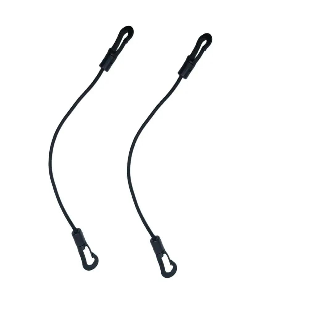 Cordons élastiques bungee 4mm avec crochets pour fixer équipement sur kayak canoë - Polyvalent et sûr