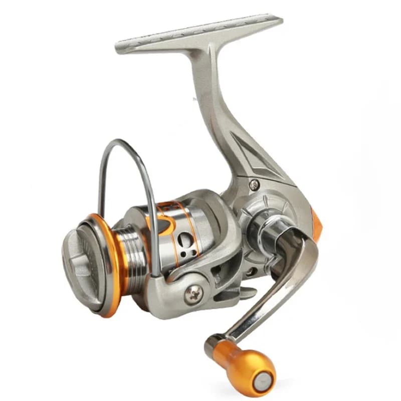 Moulinet Spinning Mini DC150 Super Puissant 12+1BB 5.2:1 Métal Durable pour Pêche Précise et Légère