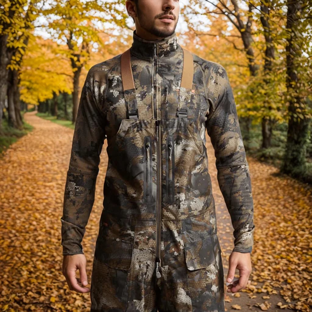 Combinaison canard camouflage Hudson haut de gamme - Vêtements pêche gibier d'eau