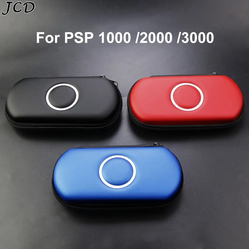 Étui de voyage rigide portable pour Sony PSP 1000 2000 3000 - Poche de protection et rangement