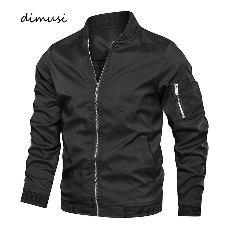 Bomber homme léger printemps-automne pour pêche sportive anti-vent avec poches