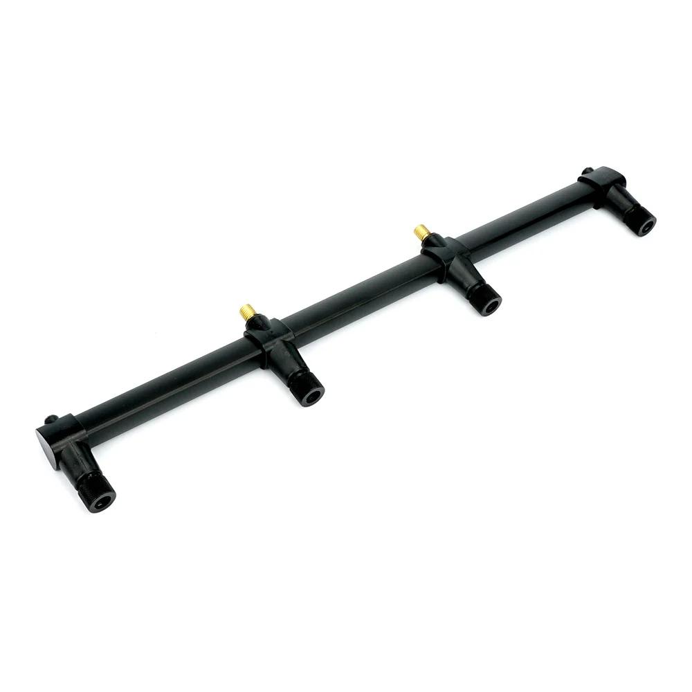 Barre buzzer aluminium Hirisi pour 3 cannes à pêche support tiges de rive accessoire carpe