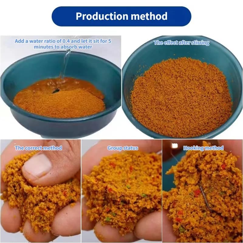 Appât flottant en forme de cœur 900g pour carpe herbivore et poisson-chat rouge