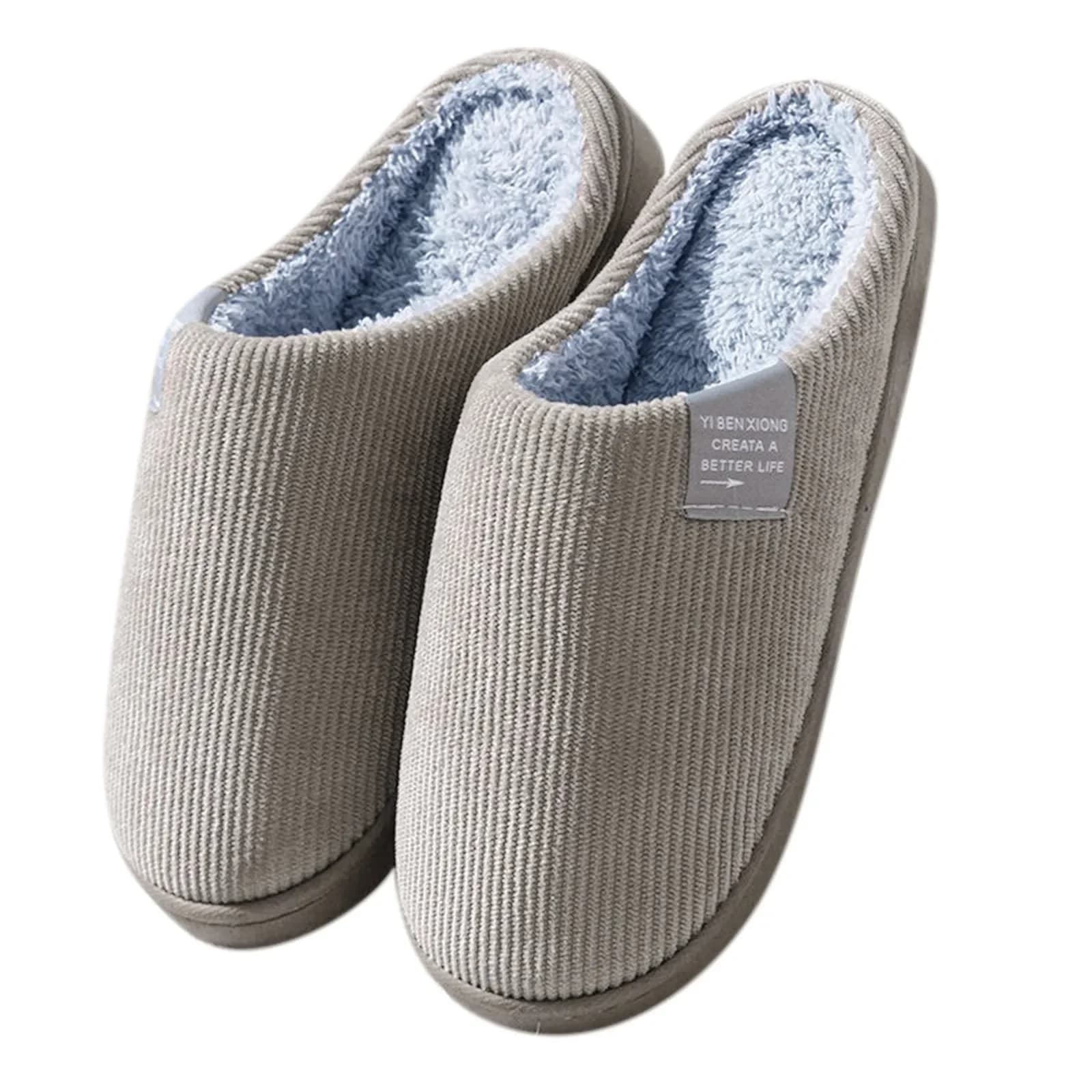 Chaussons d'intérieur antidérapants chauds pour pêcheurs après sortie hivernale au bord de l'eau