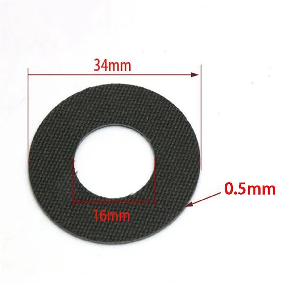 Freins carbone 0.5mm pour moulinet pêche - 10 pièces pads freinage spécial décharge force alarme