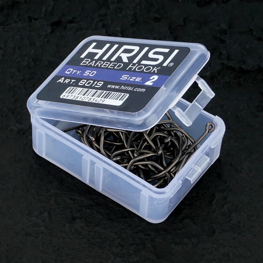 50pcs Carp Fishing Hooks Barbed Pinpoint Claw PTFE Coating - Hameçons acier inoxydable pêche carpe