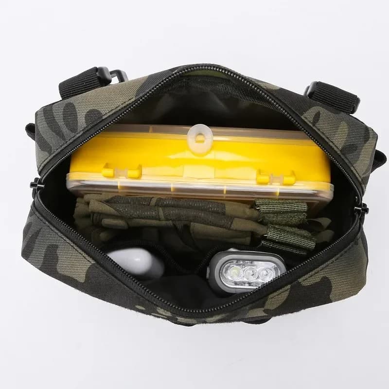Sac ceinture camouflage pêche leurres utilitaire pour hommes randonnée chasse montagne