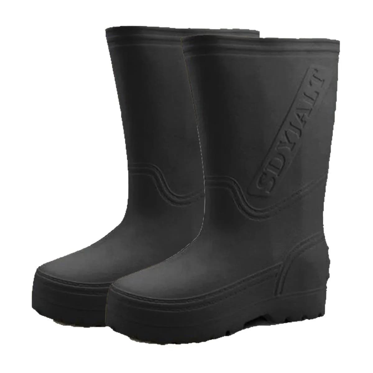 Bottes pluie EVA blanc mousse cuisine protection huile acide basique alimentaire pêche