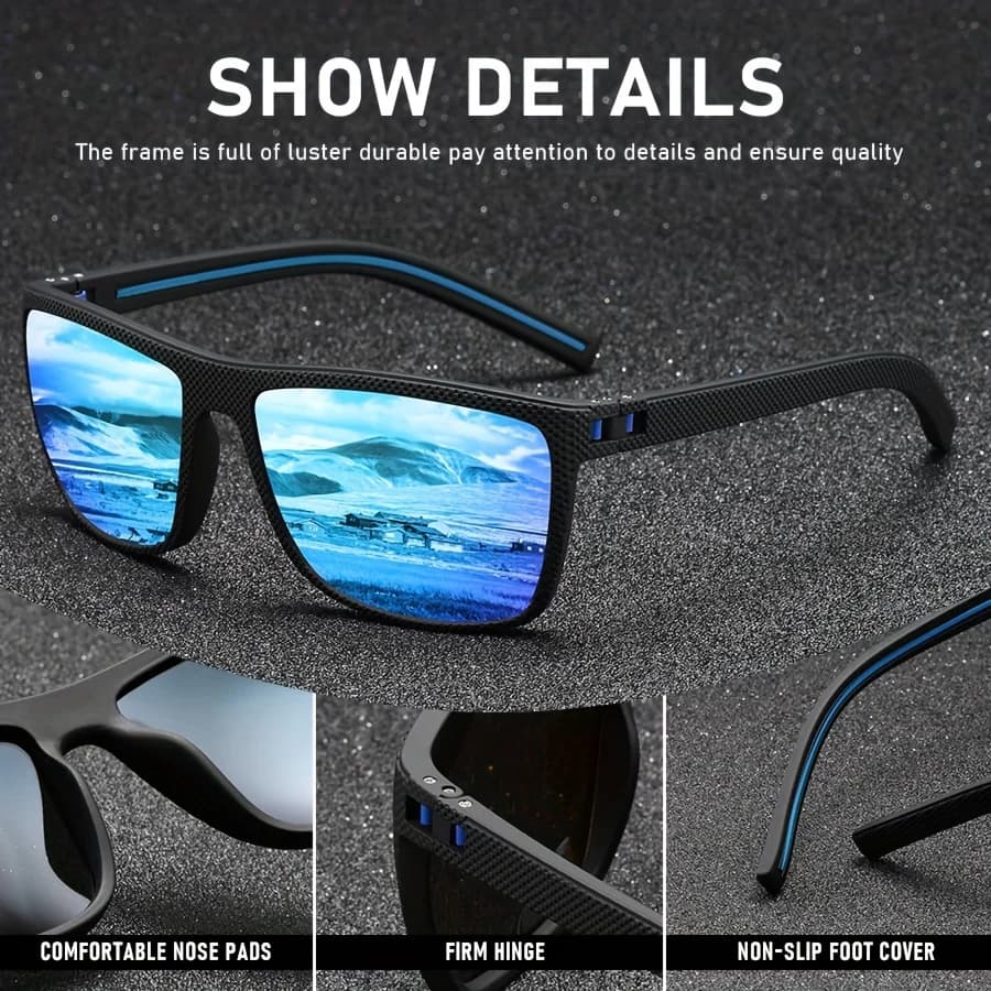 Lot lunettes polarisées pêche UV400 - Homme Femme sport outdoor protection optimale 1 ou 2 paires
