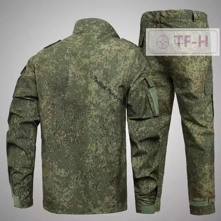 Combinaison camouflage EMR vert pêche veste pantalon airsoft chasse vêtements extérieur