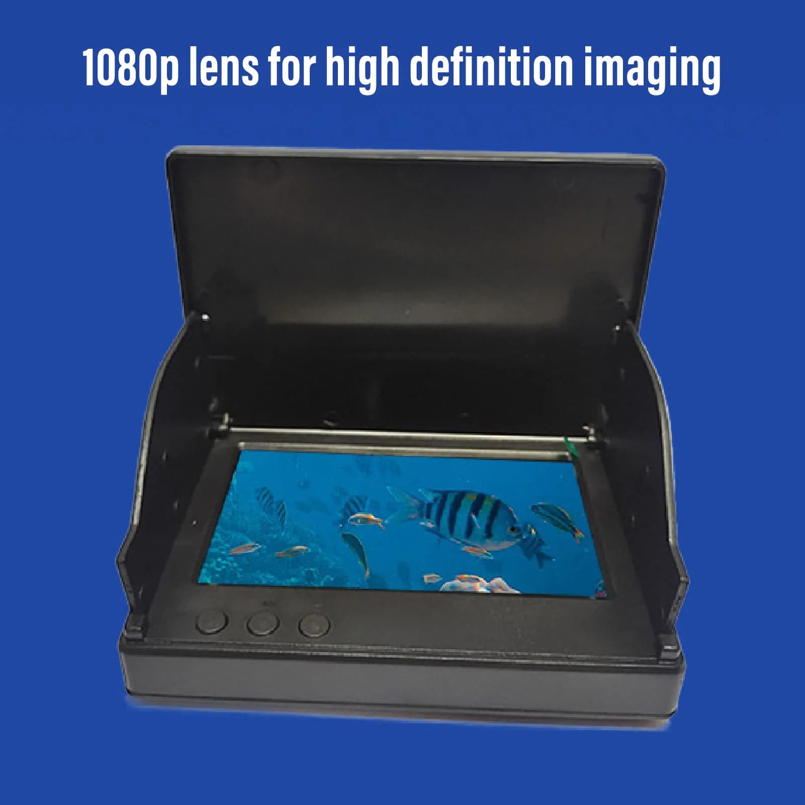 Caméra de pêche avec éclairage 500W et capteur HD 1080P pour pêche sur glace précise