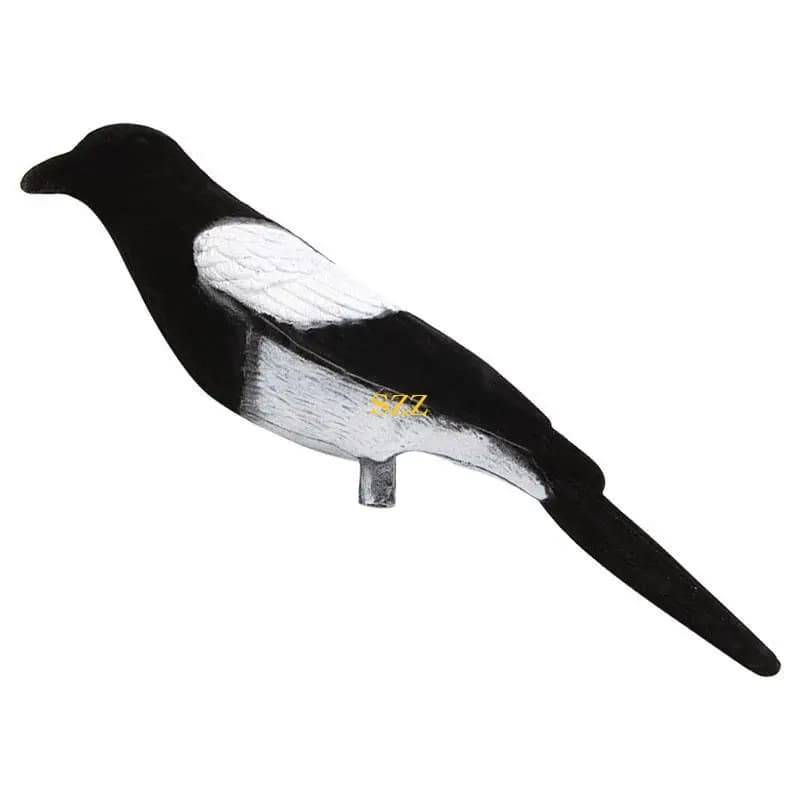 Leurre pie peint coquille extérieur tir appâts - Leurres appâts pour chasse aux oiseaux colorés
