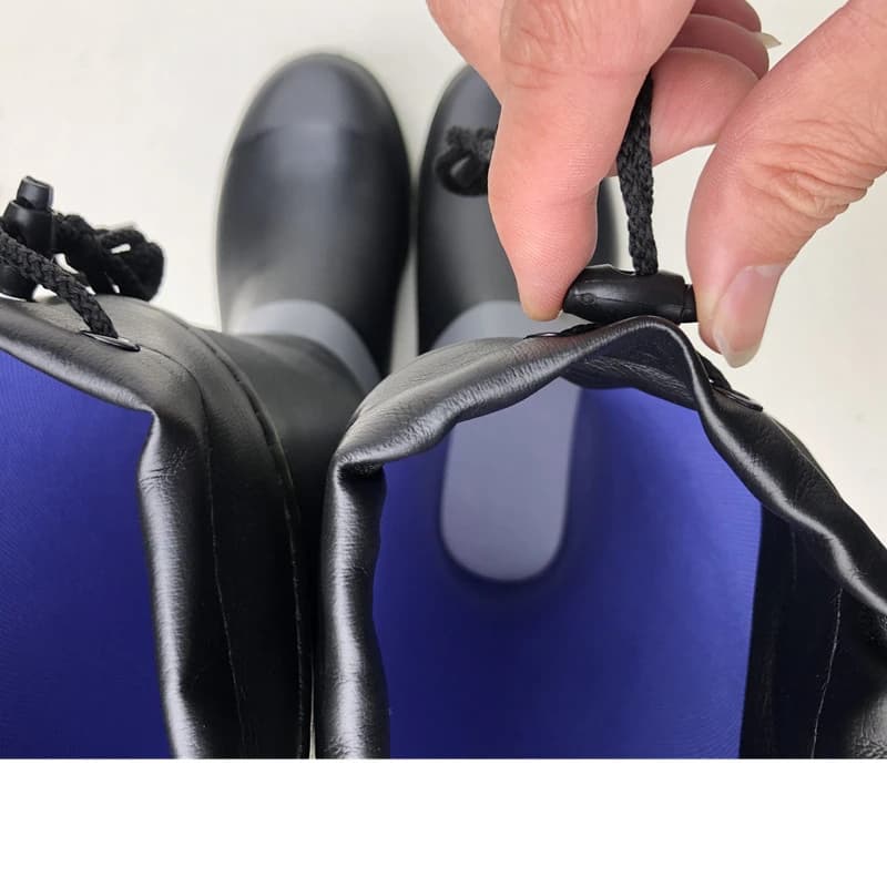 Bottes de pêche anti-dérapantes semelle crampons caoutchouc étanches protection orteils chaussures roche