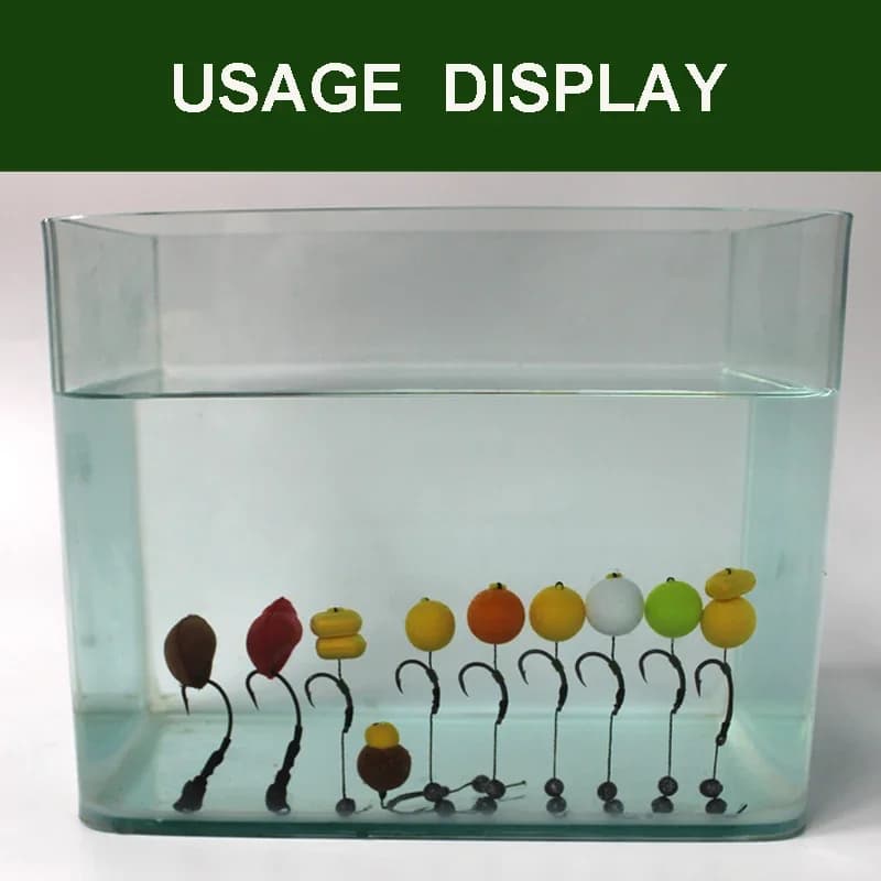 Boilies flottants pour pêche à la carpe - appâts pop-up pour hair rig et method feeder - accessoires pêche
