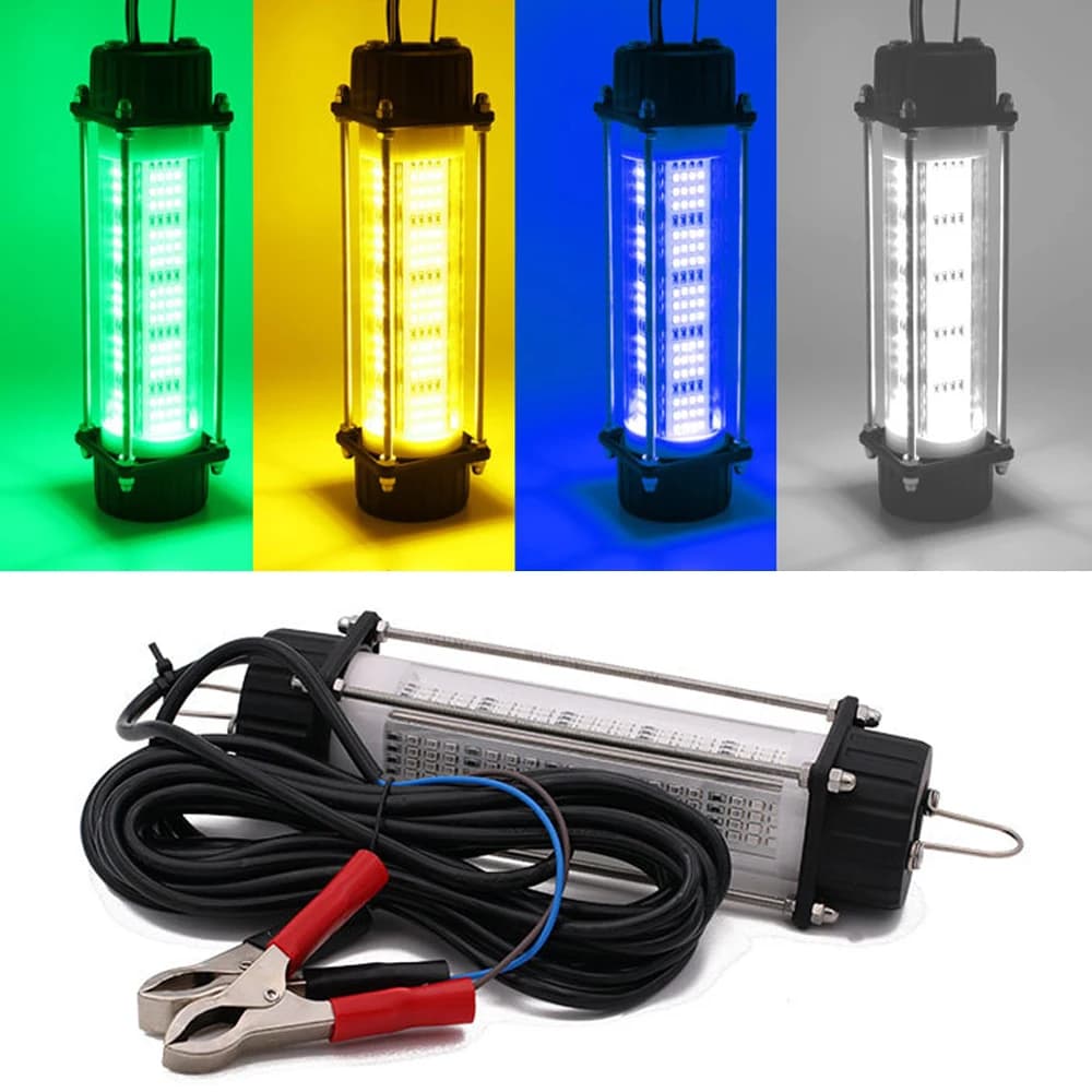 Lampe de pêche puissante à large spectre pour attirer efficacement les poissons en profondeur