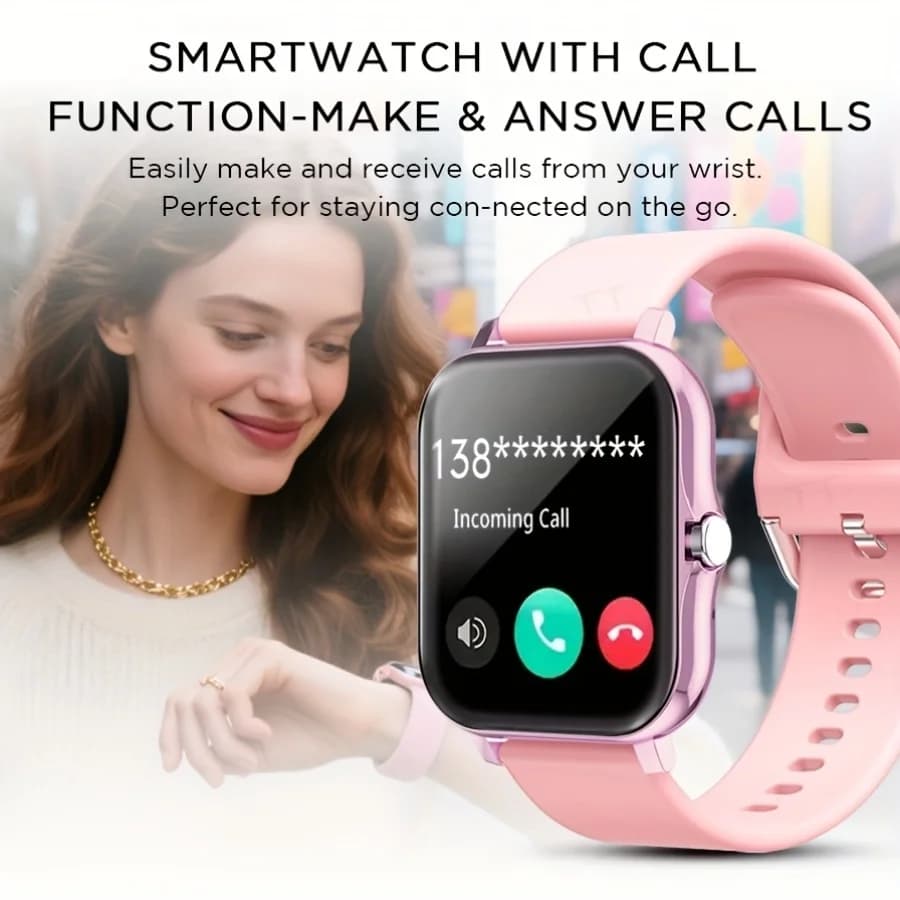 Smartwatch KESHUYOU 2026 appels Bluetooth surveillance santé podomètre montre connectée homme femme Android iOS