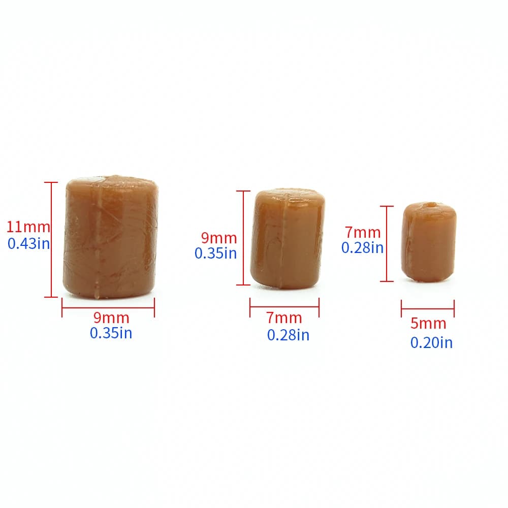 Leurres souples silicone flottants Hirisi pour pêche à la carpe - appâts artificiels MA103