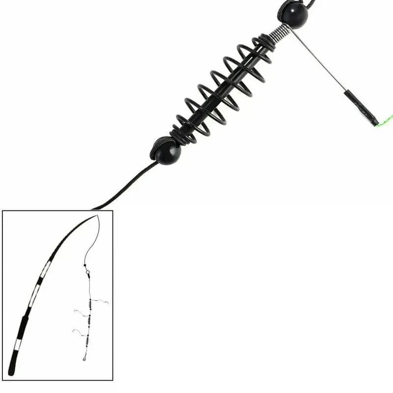 Cage amorçage hameçon leurre artificiel pour pêche silure carpe avec porte-appât