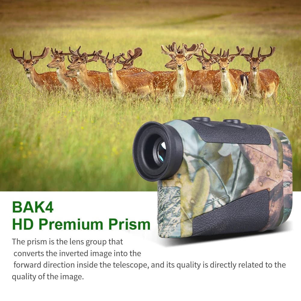 Télémètre laser REVASRI 8x avec jumelle - Mesure distance, angle, vitesse pour chasse et pêche