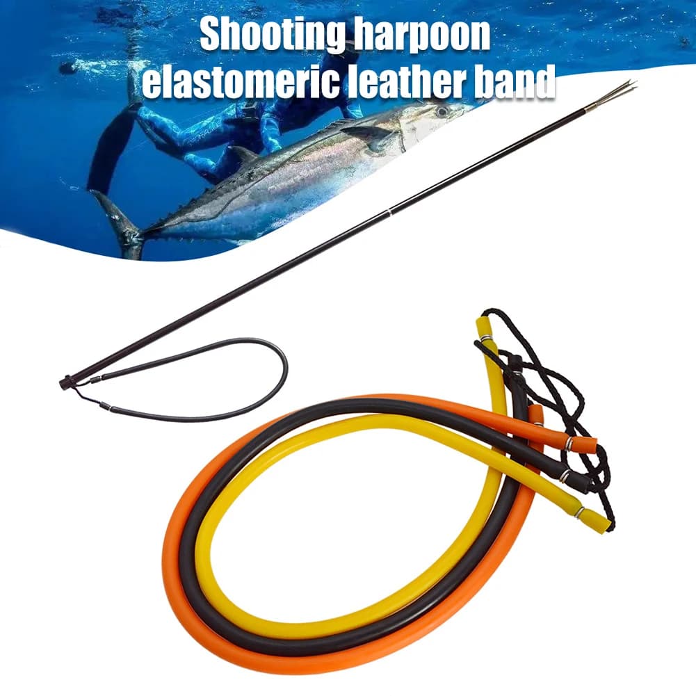 Bandes caoutchouc speargun 1 pièce équipement pêche sous-marine harpon apnée chasse sous-marine
