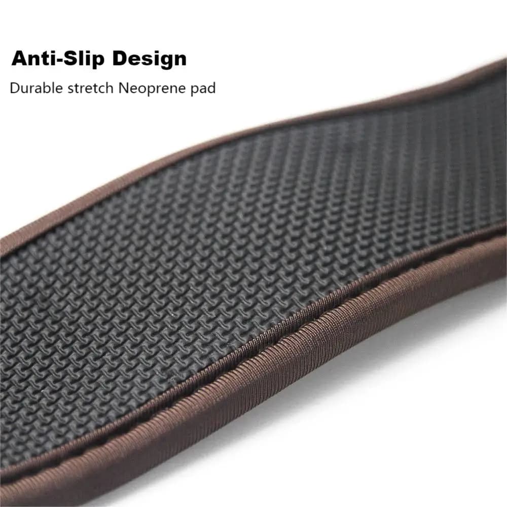 Bretelle fusil néoprene anti-dérapante avec mousquetons pour pêche au fusil harpon confort optimisé