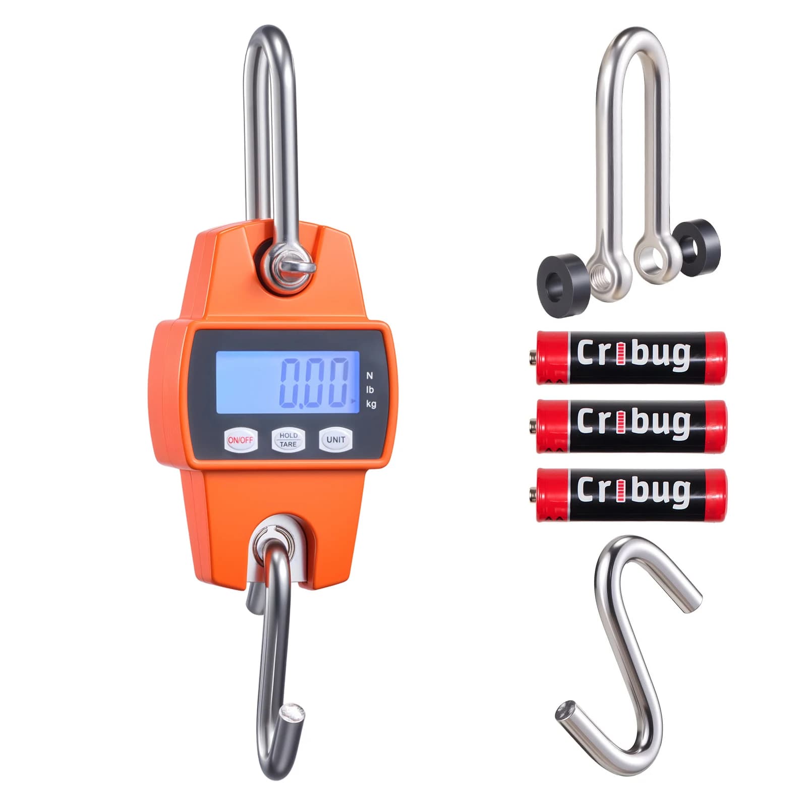 Balance suspendue SucceBuy 660 lbs digitale portable - Parfaite pour pêche en mer et rivière