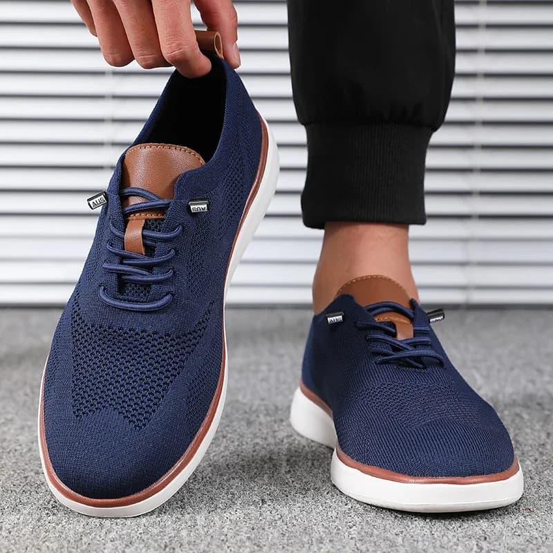 Chaussures tricotées homme pêche confortables - Randonnée quotidienne excellent maintien
