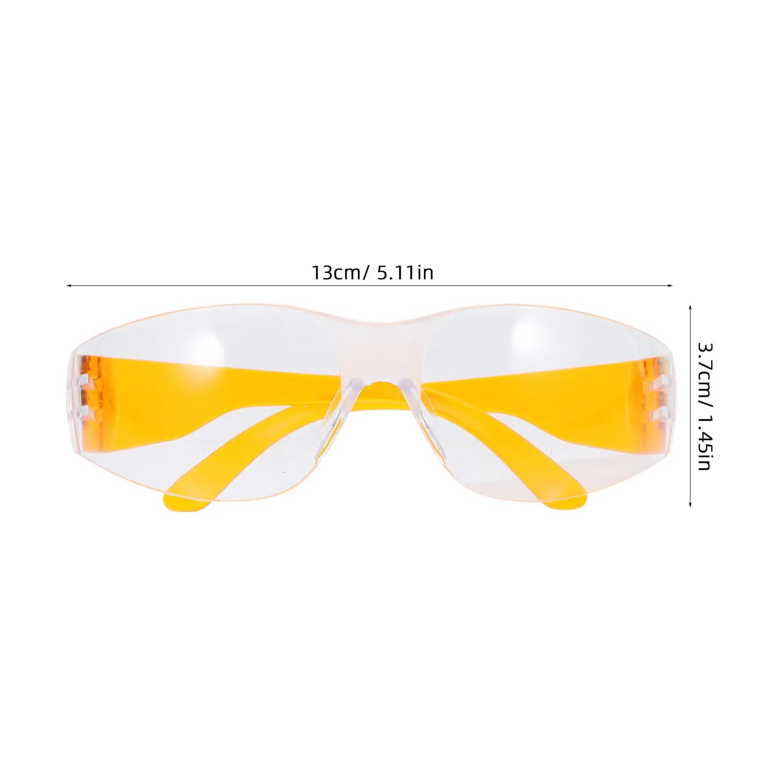 12 paires de lunettes de protection orange enfants anti-rayures pour labo sciences fête - Unisexe