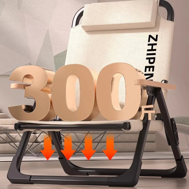 Chaise pliante camping portable légère dossier haut aluminium avec porte-gobelet pour pêche