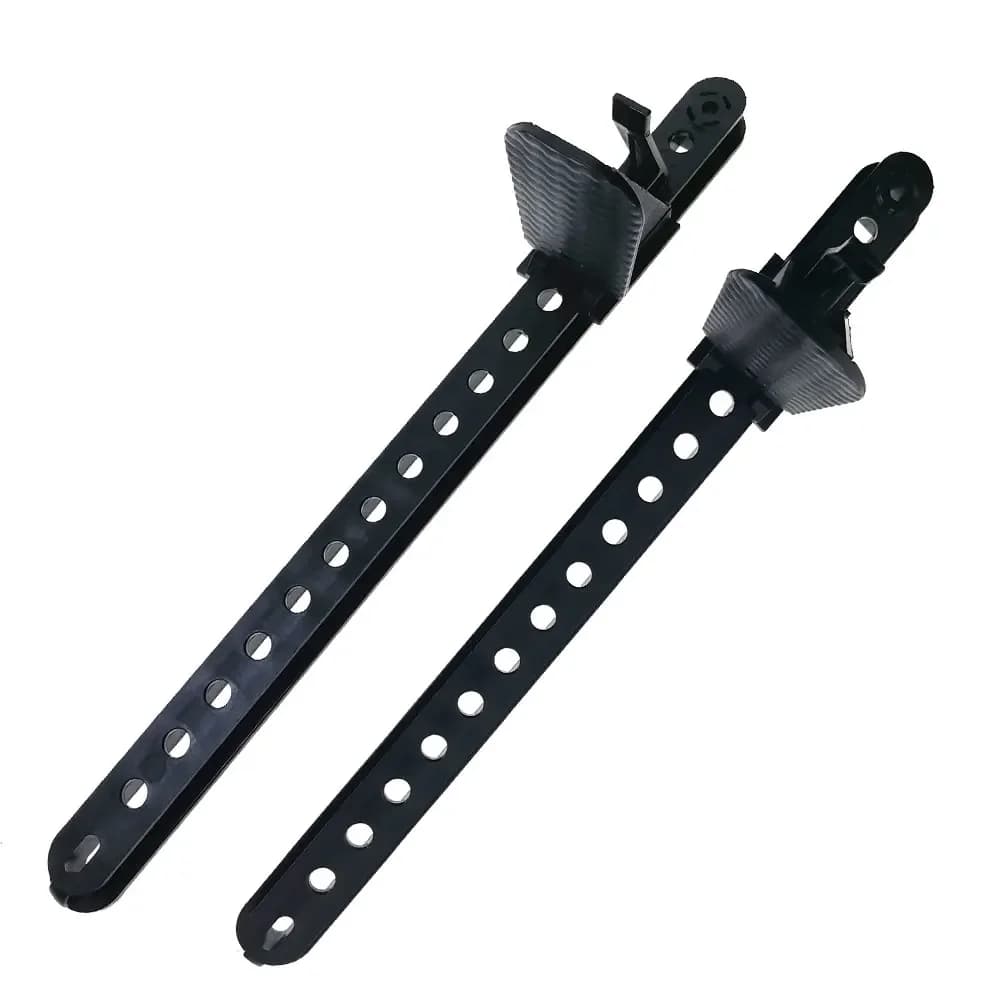 Paire de cale-pieds réglables pour kayak - Supports de pieds pour canoës et bateaux de pêche