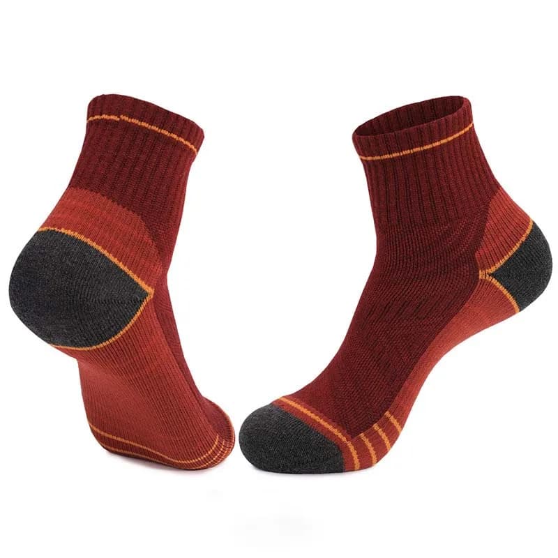 Chaussettes randonnée laine mérino homme femme printemps automne pêche running sans couture