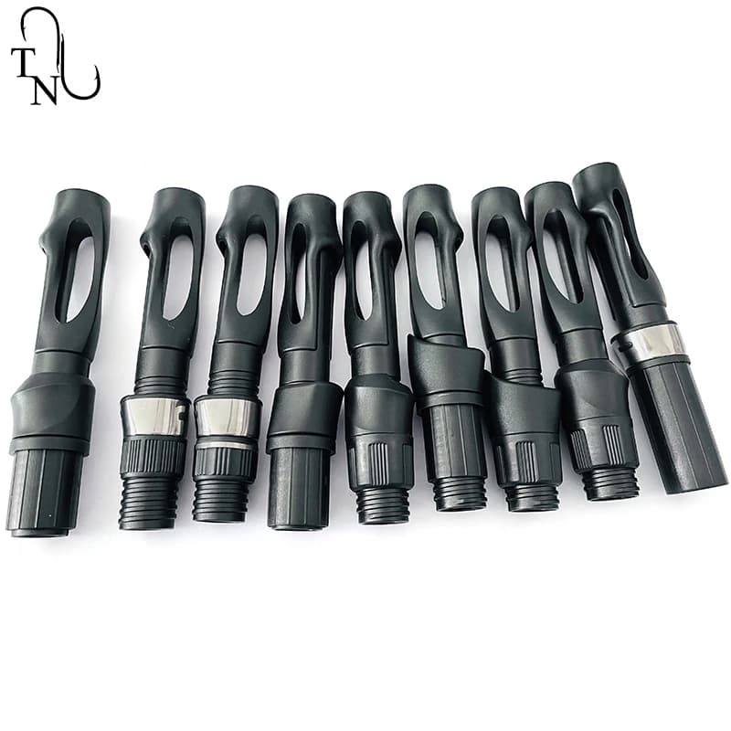 Siège de moulinet noir TN52 pour montage et réparation de cannes DIY - accessoires pêche bricolage