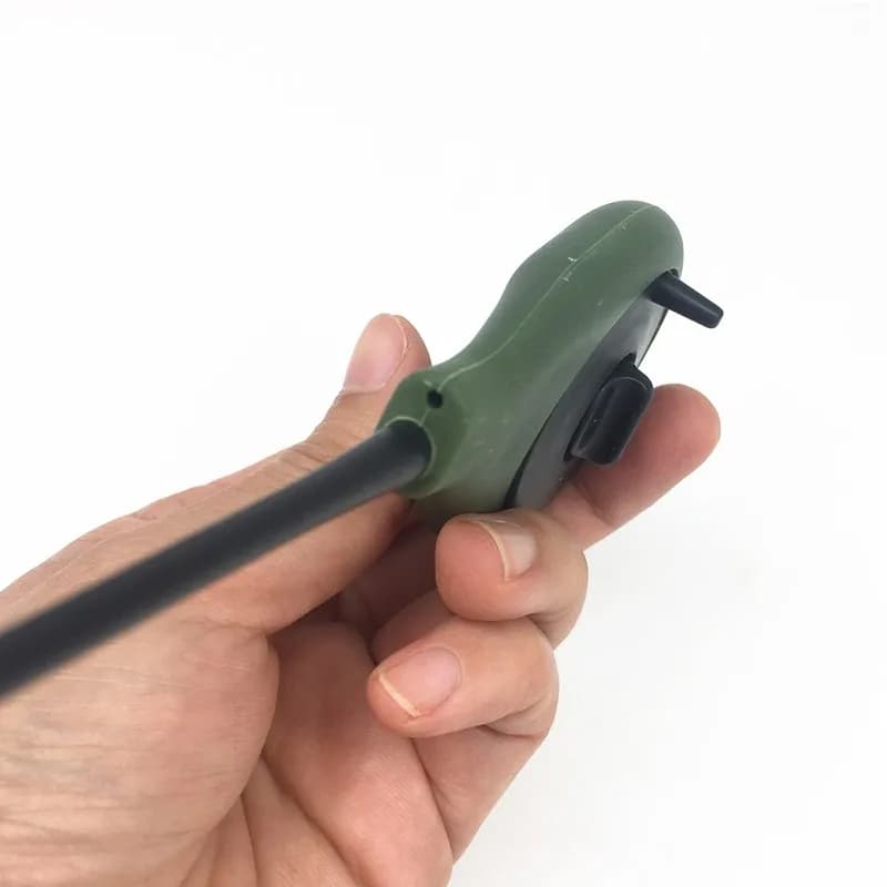Canne à pêche poche ultra courte 18.5cm - Support portable pêche hivernale mer extérieur