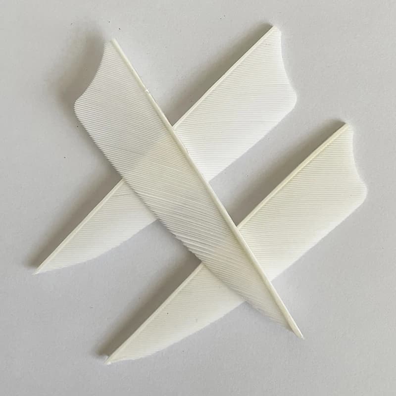 50 plumes de dinde naturelles pour empennage flèches pêche, accessoires DIY traditionnels