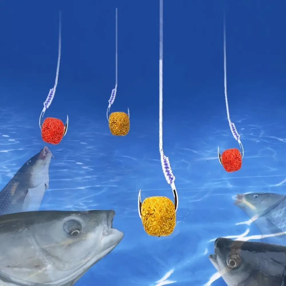Attractant granulaire concentré pour carpe et poissons blancs - Appât pêche sauvage carassin tilapia