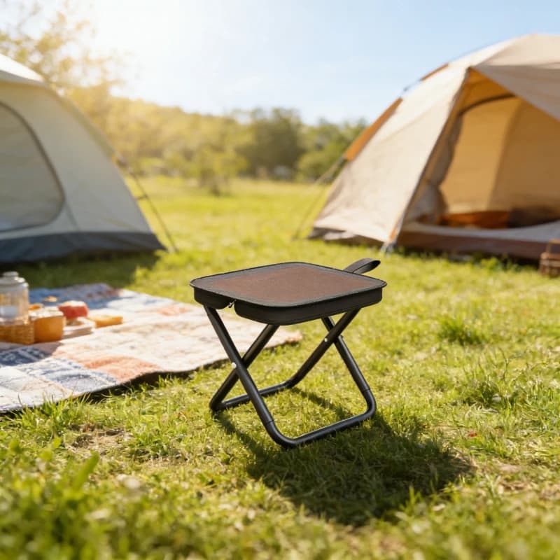 Chaise pliante extérieur robuste tissu résistant - Siège facile montage pêche plage camping