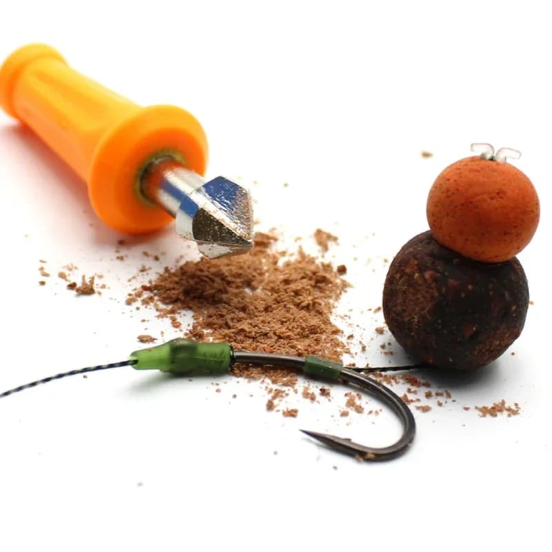 Kit outils pêche carpe : crochets, aiguilles, pop-up boilies et émerillons pour montages